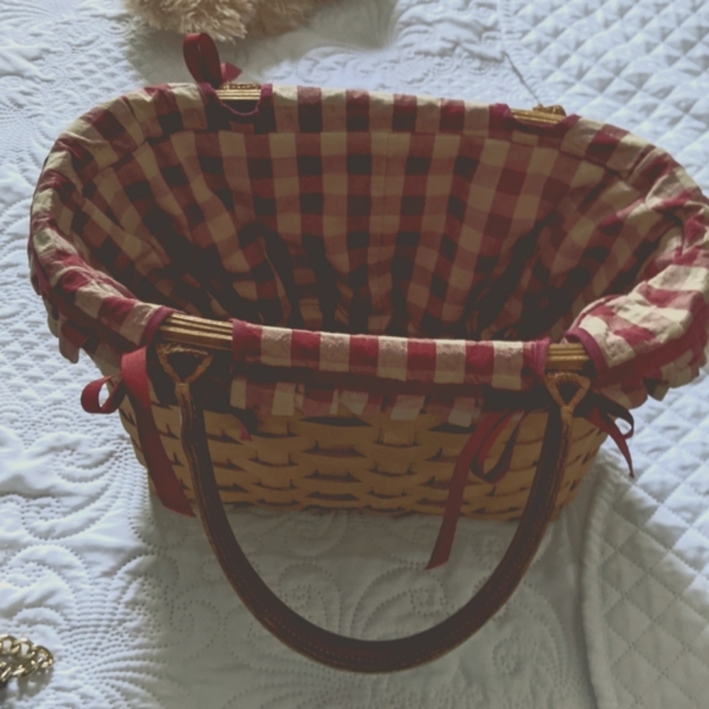 Longaberger Medium Size Market Basket Purse